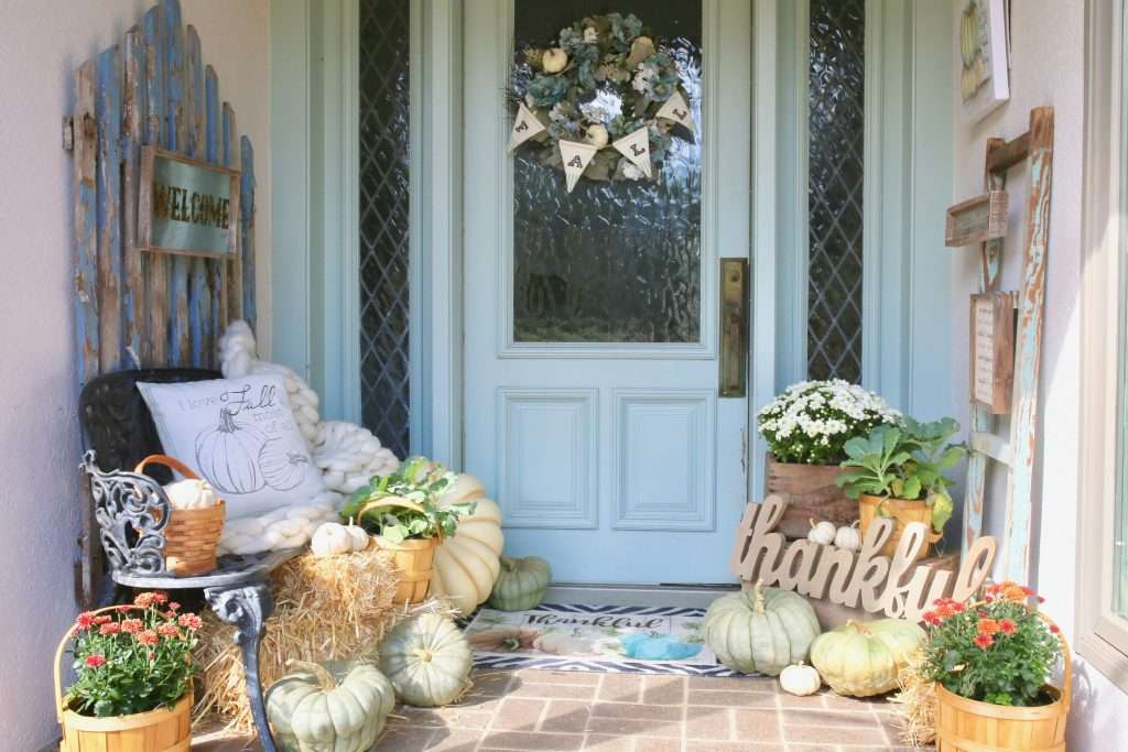 fall decorated front porch fall decorated front porch