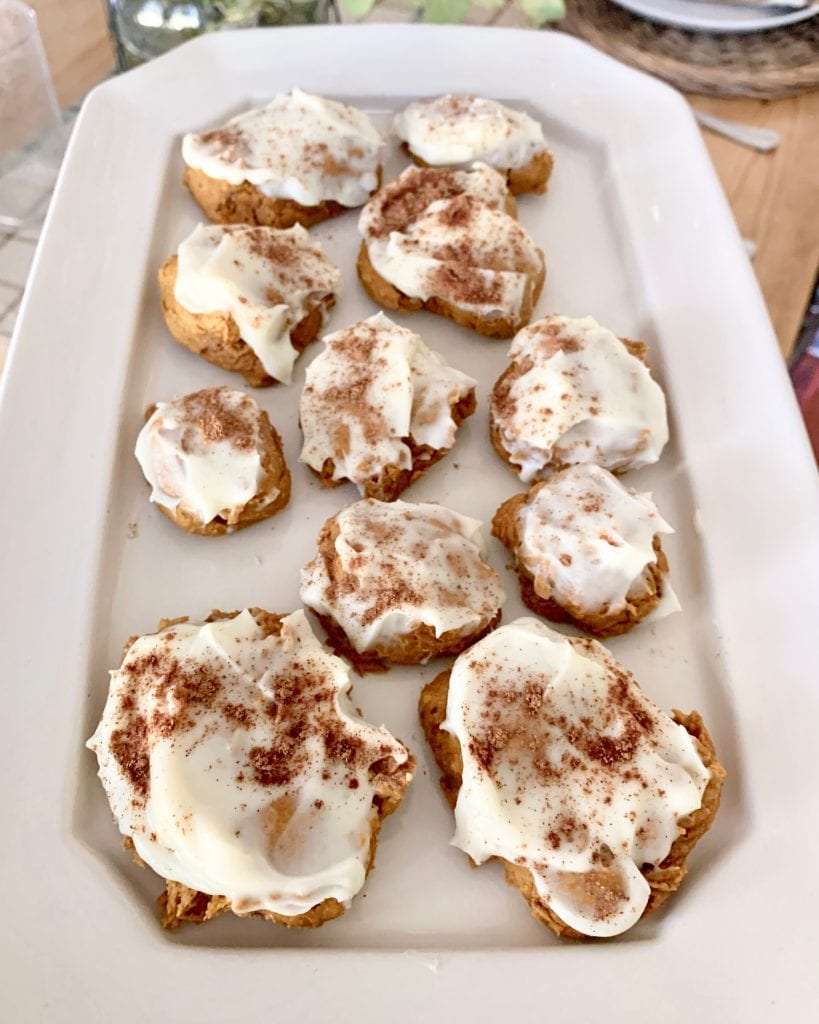 pumpkin spice cookies are the perfect fall dessert
